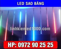 Đèn led sao băng cây 0.8m các màu, Đèn led giọt nước trang trí