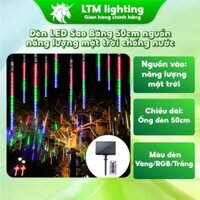 Đèn LED Sao Băng Năng Lượng Mặt trời 50cm - Trang Trí Cây Xanh Ngoài Trời, Quán Cafe, Ban Công