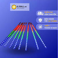 Đèn LED sao băng nhiều màu hộp 8 thanh trang trí tết, giáng sinh