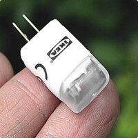 Đèn led siêu sáng 12V 1.1W chân cắm G4 thay thế bóng Halogen 80lm
