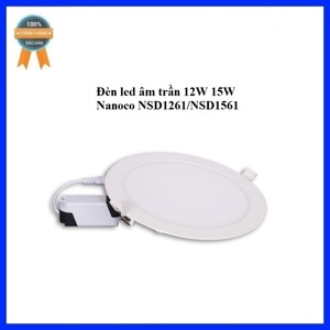 Đèn Led Slim downlight 15W Ánh Sáng Trắng NSD1561 Nanoco