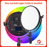 Đèn Led Soft Light Tolifo R-S60RGB,Đèn Led Livestream R-S60RGB