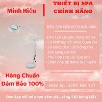 Đèn led soi da cho spa, phun xăm có dimmer chỉnh sáng tối chân nặng