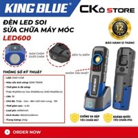 Đèn Led soi sửa chữa máy móc KingBlue LED600 Có 4 đèn báo