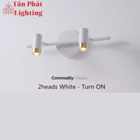 Đèn Led Soi Tranh Soi Gương 2 Bóng Trang Trí Trong Nhà Led Vàng 10W 220V PT6270/2A Tân Phát