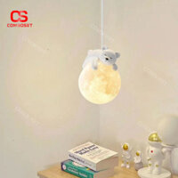 Đèn LED thả trần treo đầu giường cho phòng ngủ, bàn học, bàn ăn, quán cafe 3 chế độ ánh sáng