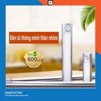 Đèn Led Thân Nhôm Cảm Biến Chuyển Động Hòng Ngoại Lắp Cho Tủ Quần Áo, Tủ Bếp Dùng Pin Sạc HM-AL