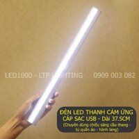 Đèn Led Thanh Cảm Ứng 38cm - Đèn Led Cảm Ứng cho Tủ Quần Áo, Tủ Trưng Bày