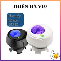 Đèn Led Thiên Hà V10 Lốc Xoáy, Nháy Theo Nhạc Tích Hợp Loa Bluetooth, Đèn Trang Trí Phòng Ngủ, Đèn Phòng Bay (SIX STORE)