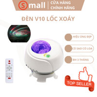 Đèn Led Thiên Hà V10 Lốc Xoáy, Nháy Theo Nhạc Tích Hợp Loa Bluetooth, Đèn Trang Trí Phòng Ngủ, Đèn Phòng Bay (S MALL)