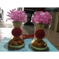 Đèn led thờ cúng hoa sen