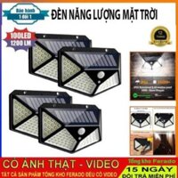 Đèn Led Thông Minh Năng Lượng Mặt Trời - Cảm Biến Phát Hiện Chuyển Động - Công Nghệ Chống Nước IP 67