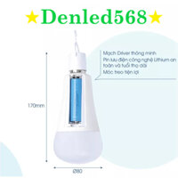 Đèn Led tích điện 9w Rạng Đông, bóng tích điện 9w lưu điện 6 giờ nhỏ gọn dễ dàng di chuyển