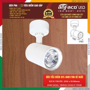 Đèn Led tiêu điểm Anfaco AFC 908T LED 9W