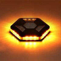 Đèn led Tín Hiệu Xoay 360 Độ Ánh Sáng Trắng / Vàng Cảnh Báo An Toàn Cho Xe Hơi