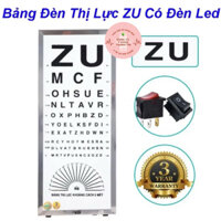 Đèn LED TNE thử bảng đo thị lực, kiểm tra tật khúc xạ bằng nhựa tại nhà.