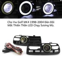 Đèn LED Trắng Sương Mù Trước Lưới Cho Vw Golf Mk4 1998-2004 Đôi Mắt Thiên Thần Đèn Chạy Sương Mù Hội