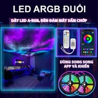 Đèn Led Trang Trí ARGB, Đèn Mây, Đám Mây Sấm Chớp. Hiệu Ứng Màu Sắc Chuyển Động Sóng Nhạc, Cảm Biến Âm Thanh Trực Tiếp