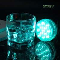 Đèn led trang trí dưới nước sân vườn, đèn led lặn hồ cá điều khiển từ xa RF