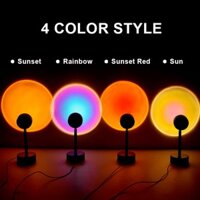 Đèn Led Trang Trí Nội Thất Độc Đáo Tiktok/BlackPink/Lisa/Rose/Jenny/Tiktok Sunset Projection Floor Light Rainbow Modern Led Floor Light Living Room Stand Light Bedroom Projector Floor Lamp