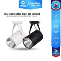 Đèn led trang trí rọi ray COB CNOLE rọi tranh soi tranh rọi bể cá vỏ đen - trắng ánh sáng vàng - trắng