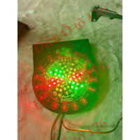 Đèn led trang trí sau xe tải, led tròn có tai 6005. Điện 12v và 24v