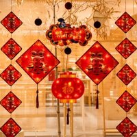 ĐÈN Led trang trí tết, trung thu hít cửa kính (có kèm dây treo) - PNT001