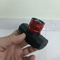 (Đèn Led trắng)1 Đèn led đội đầu lấy ráy tai,zoom to,nhỏ, gom ánh sáng 1 điểm,kính lúp quang học tăng độ gom sángi