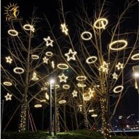 Đèn LED Treo Cây Đèn Vòng Ước Nguyện Chống Nước Ngoài Trời TP-DT523