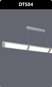 Đèn led treo trần trang trí phòng khách 30w DTS03