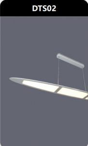 Đèn led treo trần trang trí phòng khách 30w DTS02