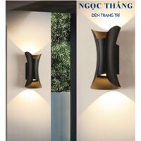 Đèn Led treo tường hắt tường 2 đầu trang trí ngoài trời trong nhà Led 6W VNT050B Ngọc Thắng