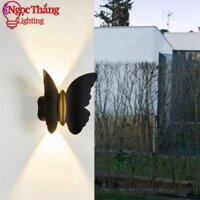 Đèn Led treo tường ngoài trời Hình Bướm 3D trang trí hành lang phòng ngủ phòng cầu thang Led 6W VNT6030 Ngọc Thắng