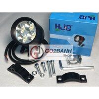 Đèn led trợ sáng HJG L4 (4 tim) tròn Winner, Exciter, Sirius, Future Fi 125, Wave Rs, Airblade 110/125, Vision