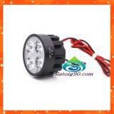 Đèn led trợ sáng xe máy gắn chân gương (2 đèn) 206401 2