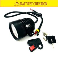 Đèn led trợ sáng xe máy ô tô L4X Dat Viet Creation tặng PAT gắn chân gương/kiếng công tắc on/off