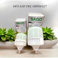 Đèn LED trụ nhôm tròn tản nhiệt cao cấp ( Siêu Rẻ ) - 20W 30W 40W 65W ( combo 3 bóng )
