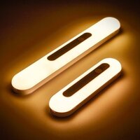 Đèn LED Tủ Không Dây Từ Tính Cơ Thể Con Người Đèn Cảm Ứng USB Sạc Tủ Đèn 18CM 30CM Đèn Ống