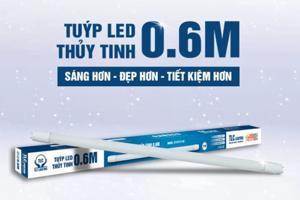 Đèn LED tuýp thủy tinh 0.6m công suất 11W TLC-TTT-11W