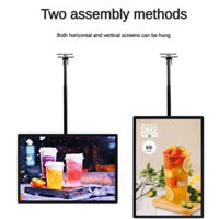 Đèn led TV hộp Menu bảng đèn led hộp Menu bảng treo cho nhà hàng Bảng Menu có đèn
