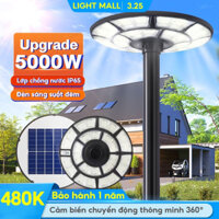 Đèn led UFO năng lượng mặt trời CAO CẤP 500w 800w 1200w chiếu sáng sân vườn đường nôngthônchống nước ip67 bảo hành 2 năm