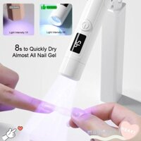 Đèn Led UV Mini MAGICIAN1, Đèn Móng Tay Mini Đa Năng Di Động, Gel Móng Tay Khô Sạc Móng Tay Mini Máy Sấy Đèn Trị Liệu