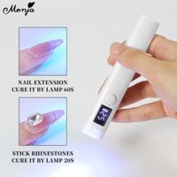 Đèn led uv Sấy Khô Sơn Móng Tay mini Có Màn Hình led Hiển Thị Nhanh Chóng | Gấu Hair