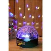 Đèn Led Vũ Trường Quả Cầu Xoay Pha Lê Cảm Ứng Theo Nhạc