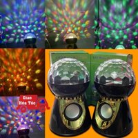Đèn Led Vũ Trường Xoay Nhiều Màu Cảm Biến Theo Nhạc Có Loa Kết Nối Bluetooth - Đèn Sân Khấu, Phòng Bay Phòng Karaoke