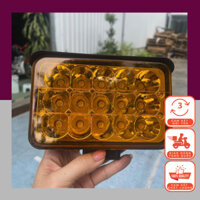 Đèn Led Vuông 15 Bóng Trợ Sáng 45w Dùng Cho Xe Con, Xe Tải, Xe Cont Và Các Loại Máy Công Trình