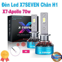 Đèn Led X7Seven Chân H1 70w X-Apollo Siêu Sáng