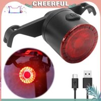 Đèn LED Xe Đạp Cảm Biến Phanh Thông Minh Đèn Phía Sau Sạc USB Đèn Cảnh Báo Chống Nước