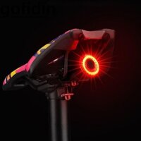 Đèn LED xe đạp GOFIDIN, Phụ kiện đi xe đạp IPX6 Đèn hậu xe đạp, Phanh tự động thông minh Đèn phanh cảm ứng tốc độ sạc USB