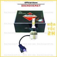 Đèn led xe máy Đèn pha trợ sáng ô tô xe hơi X7 LEDVNRACING 2022 sáng led gom bảo hành 6 tháng chính hãng DOCHOIXEMAY